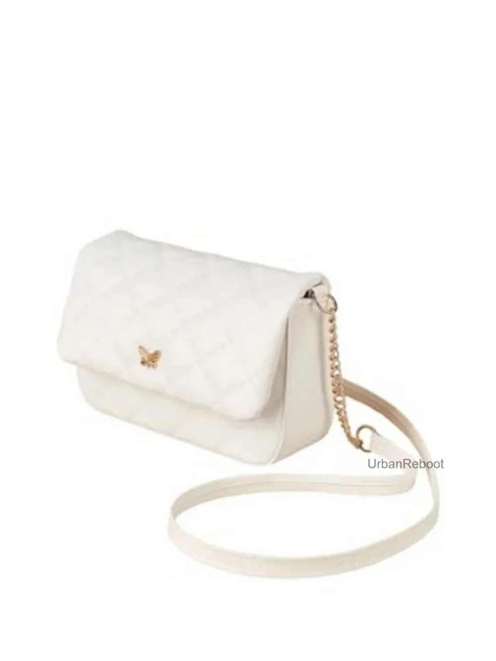 SweatyRocks Girls Mini Crossbody Bag PU Leather Quilted Chain Wallet Purse